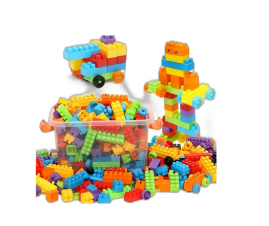 Large Particle Plastic Block Toy